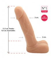 Consolador Realistico Mini